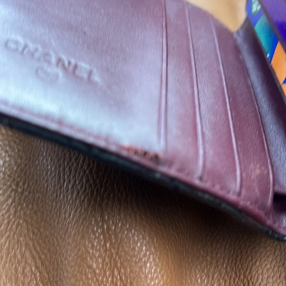 Chanel Compact Wallet - Chanel Caviar Leather Wallet - Womens Accessories - Mini - Picture 7 of 7